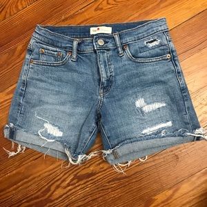 Denim gap shorts